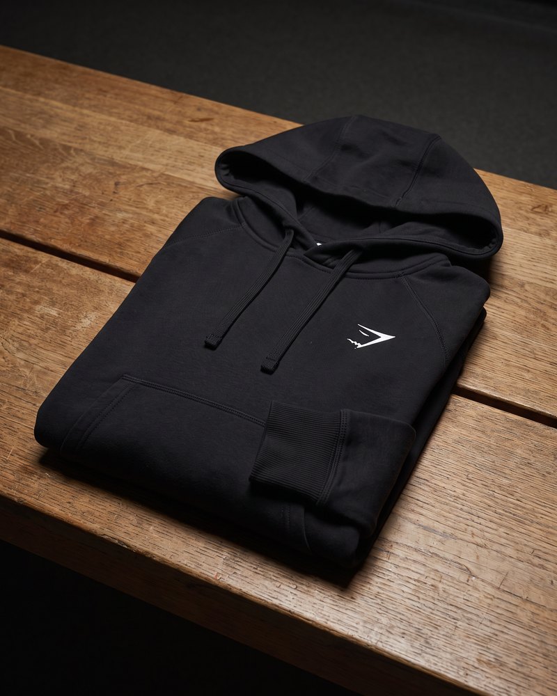 Crest Hoodie, still — Gymshark